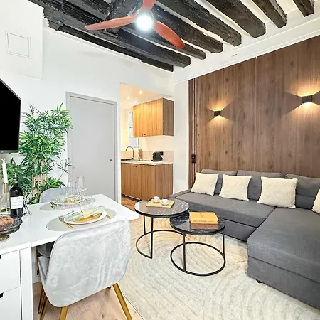 شقة Charming Near The Louvre Museum